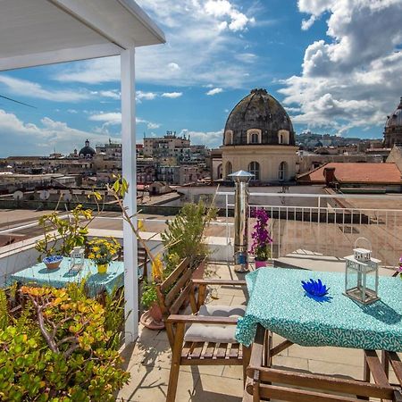 Ferienwohnung Relais Old Naples From A Terrace Exterior foto