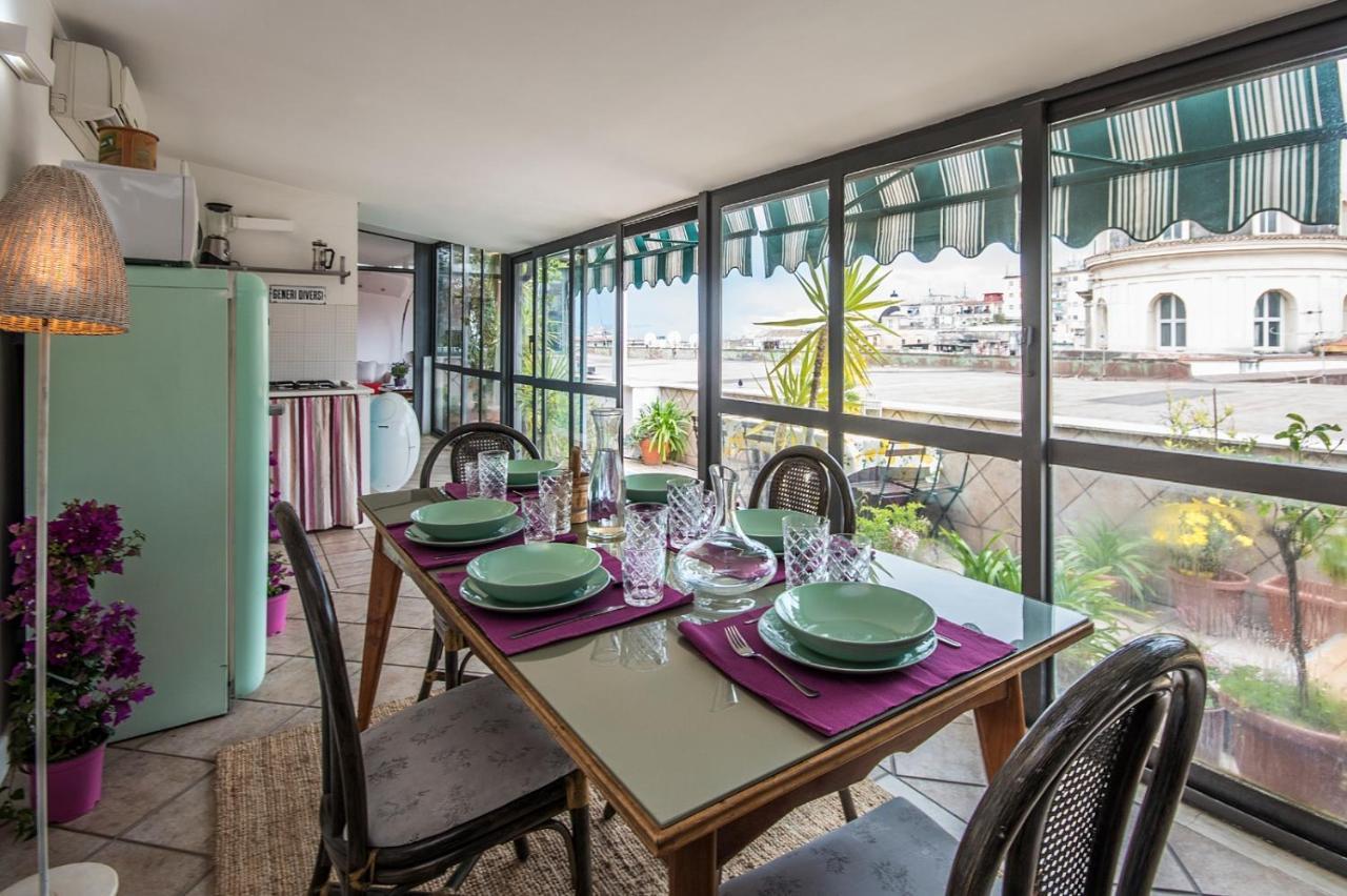 Ferienwohnung Relais Old Naples From A Terrace Exterior foto