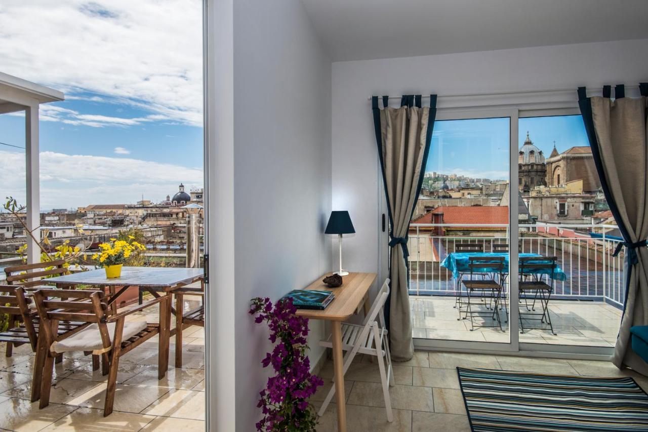 Ferienwohnung Relais Old Naples From A Terrace Exterior foto