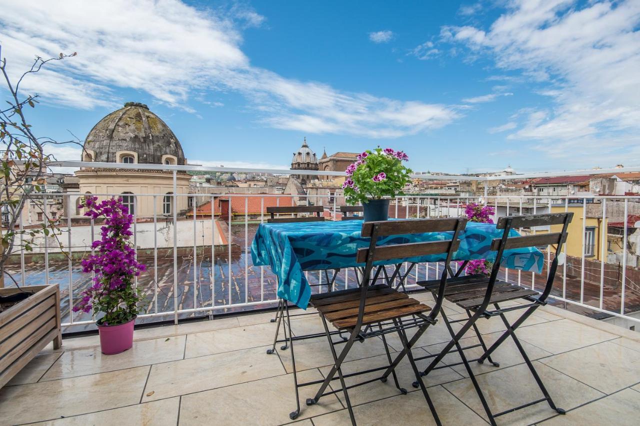 Ferienwohnung Relais Old Naples From A Terrace Exterior foto